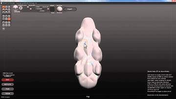 Design a Tooth Fossil in Sculptris
