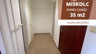Miskolc, eladó panel lakás, 35m2-es - Kilián városrész