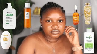 *EXTREMELY AFFORDABLE* SKINCARE AND PRODUCTS FOR BEGINNERS| BASIC 4 STEP ROUTINE  FOR ALL SKIN TYPES