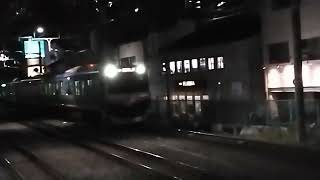 相鉄11000系11002編成おかいもの電車ラッピング快速横浜行　二俣川駅到着