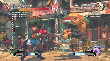 Learning Super Street Fighter IV AE Balrog Links/Combo