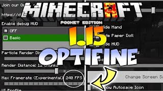 MINECRAFT PE 1.15 OPTIFINE MOD REVIEW - MCPE PE 1.15 OPTIFINE ADDON screenshot 3