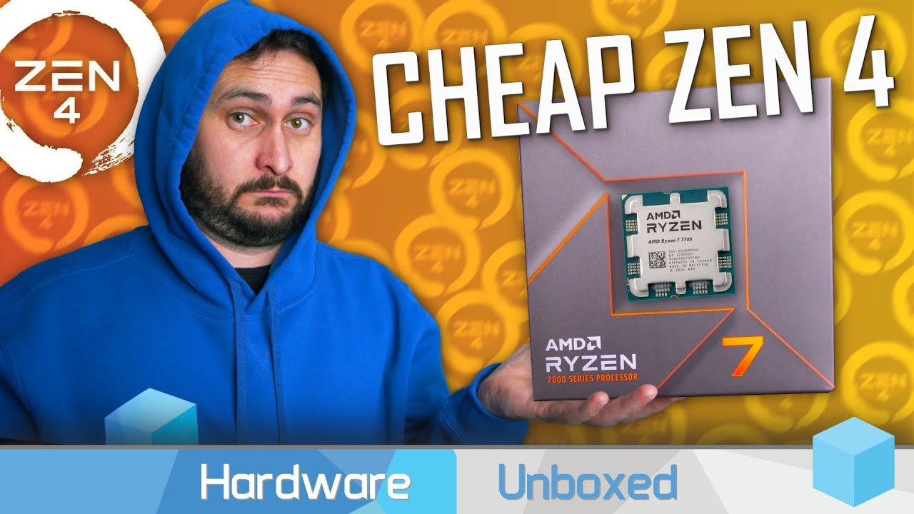 AMD Ryzen 9 7900, Ryzen 7 7700, and Ryzen 5 7600 Review: Zen 4 Gets More  Affordable