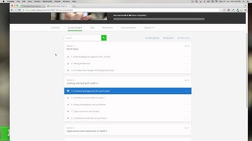 swift1 Course introduction   swift 3