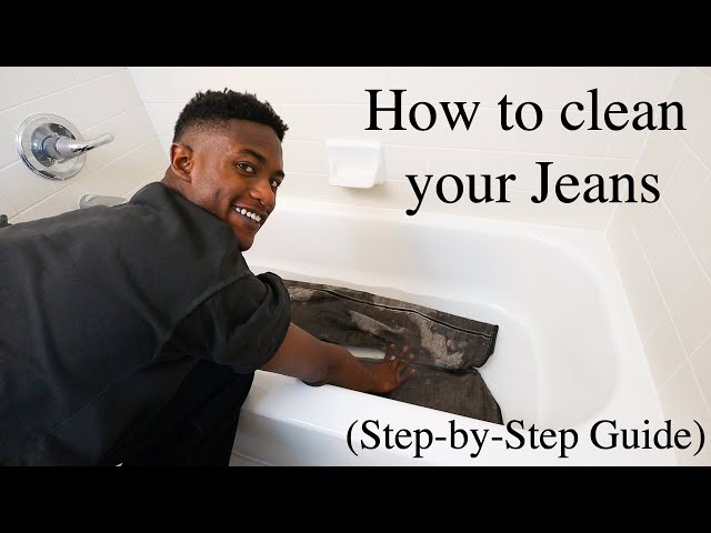 How/When to wash your Jeans (Step-by-Step Guide) - YouTube