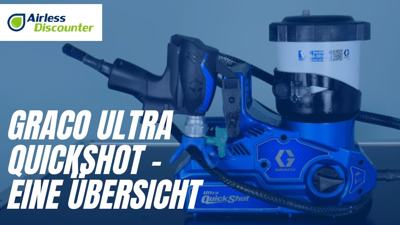 Tipps zur Inbetriebnahme - Graco Ultra \u0026 UltraMax Airless Akku Handspritzgeräte