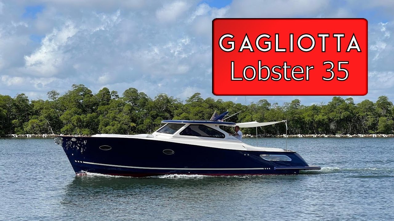 799k 2023 Gagliotta Lobster 35 US DEBUT Luxury Cruiser Walkthrough