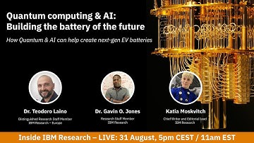 Quantum computing & AI: Building the battery of the future