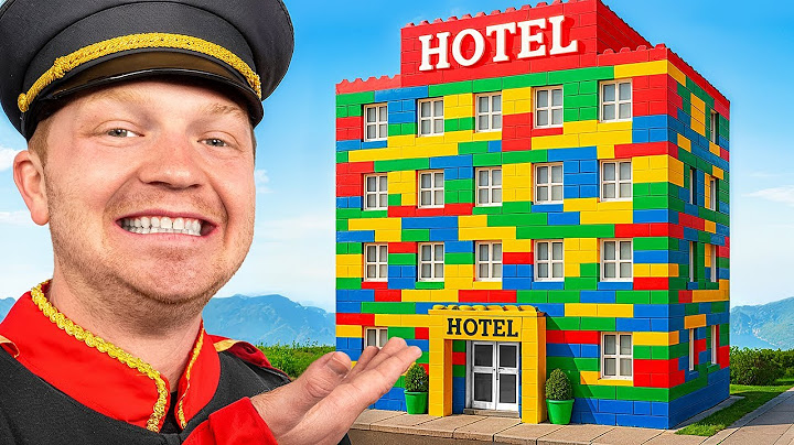 I Built a 5 Star LEGO Hotel!