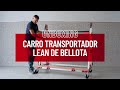 Vidéo: Chariot de transport pour le grand format LEANCART Bellota