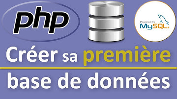 Créer sa première base de données MySql