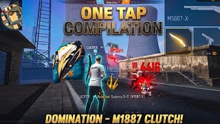 Free Fire Headshot Compilation . Custom 2vs2 . Only one tap headshot . Shotguns . Over power gamplay