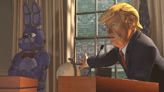 Trump talks about Freddy Fazbear’s Pizza [SFM] [FNaF]