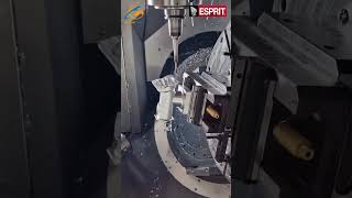 5 Axis component machining. All you need is ESPRIT