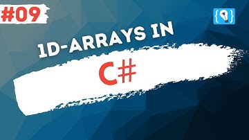 C# Tutorial German [9/17] - One-dimensional arrays
