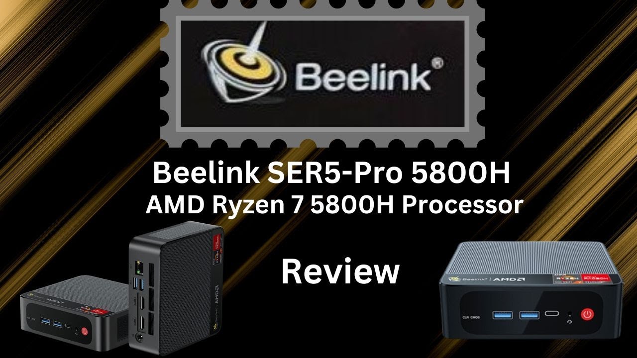 Beelink Mini PC SER5 MAX equipped with AMD Ryzen 7 5800H(up to 4.2