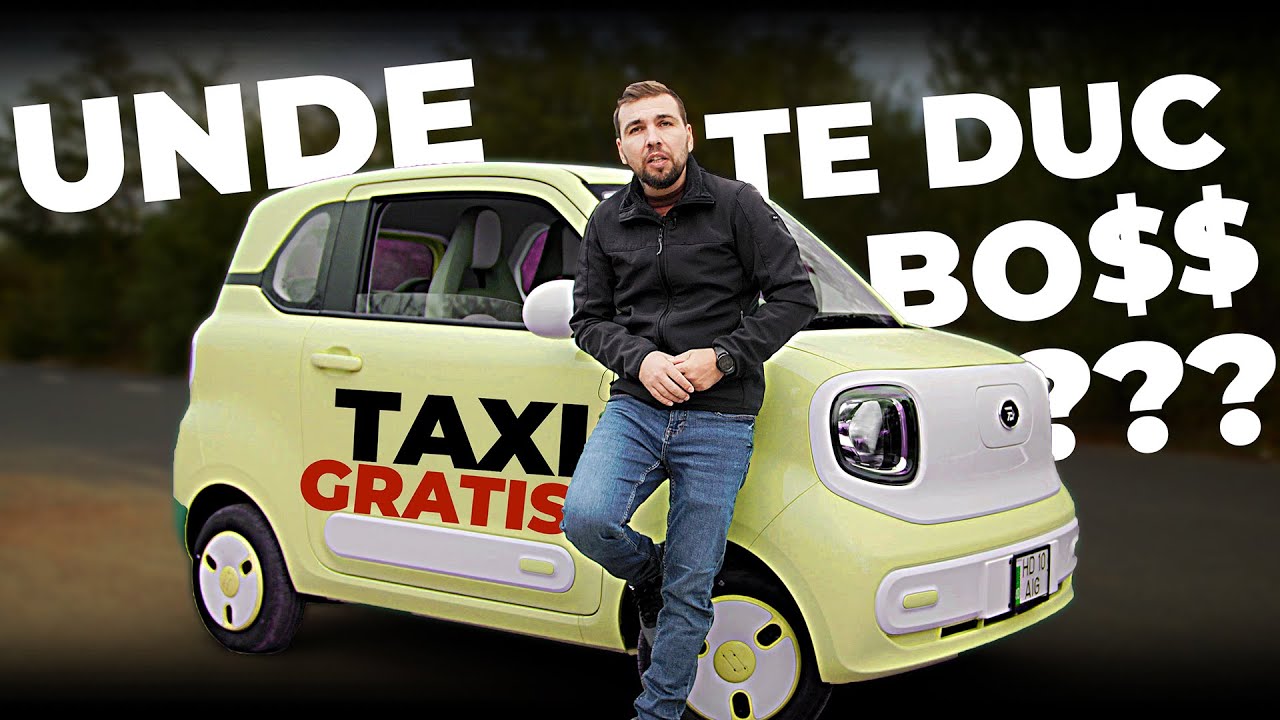 Am facut TAXI gratis in Bucuresti cu o mini masina electrica - AIGO M1