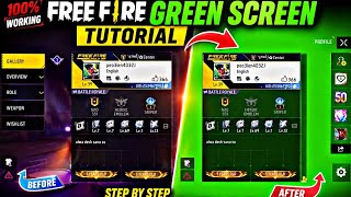 How To Make Free Fire Green Screen Video 😱 Full Tutorial