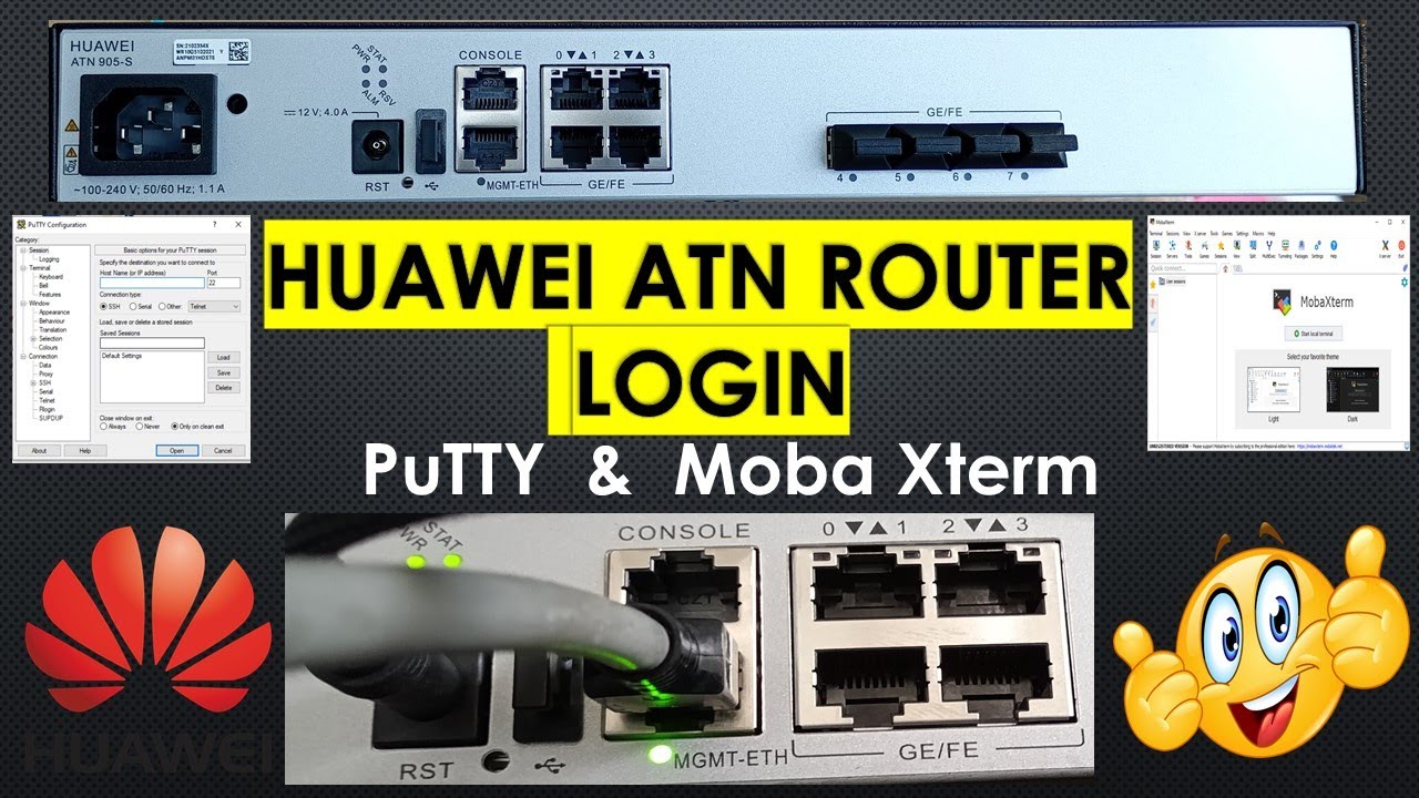 Atn 905 Router Huawei ATN Login Procedure || How to Login ATN Router #huawei #atn # ...