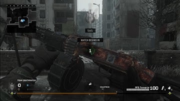 CoD4 MWR: My fastest 7 killstreak with the RPD | TDM