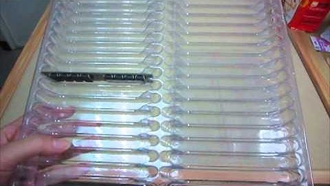 Dram memory module plastic tray clamshell box esd package conductive your sample(no logo).mpg