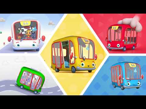 COLORFUL BUSES - Tsvetnyashki World Hits 2 - Songs for Kids