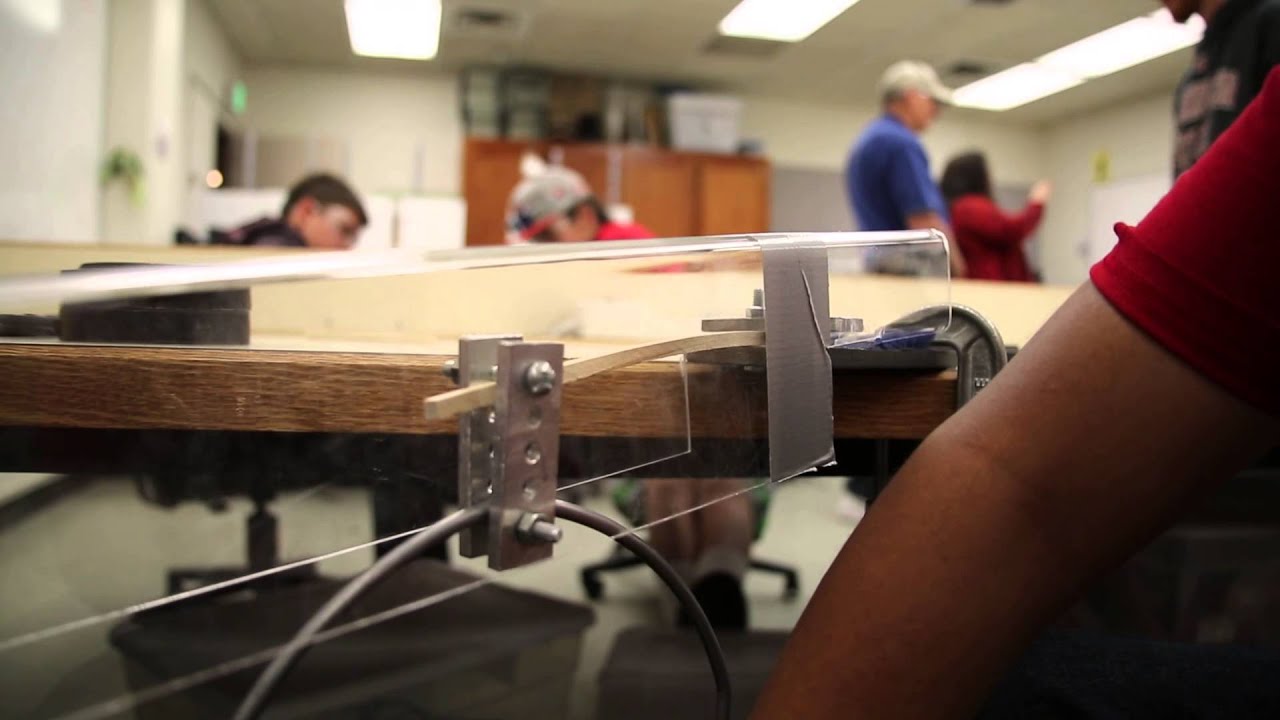 Native American teens learn about bridge integrity