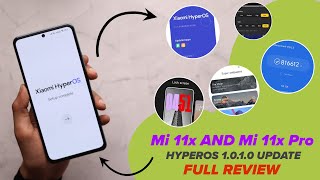 OMG - Mi 11x HyperOS 1.0.1.0 Indian Update RollOut Full Changelog | Mi 11x Pro HyperOS Update