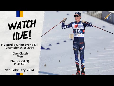 LIVE: FIS Nordic JWSC Championships 2024 - 10KM Classic Men