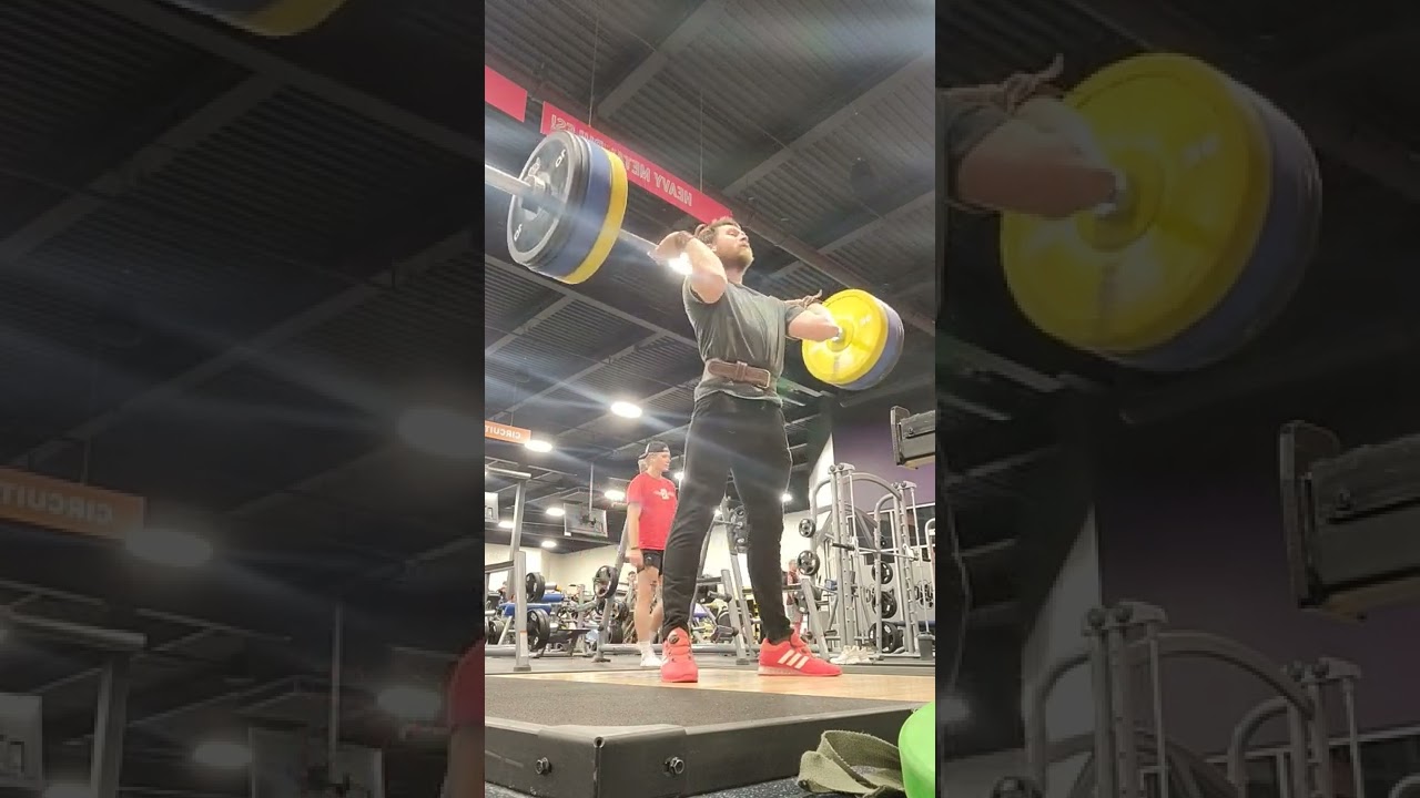 day 3 clean squat jerk 245