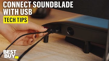 Connecting and Setting Up the BlueAnt Soundblade with USB – Tech Tips from Best Buy