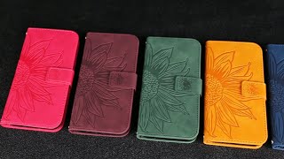 Custodie a portafoglio in pelle per Motorola Edge 50 Fusion