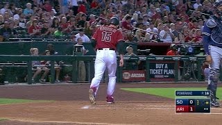 SD@ARI: Gosselin scores on fielder's choice in 1st