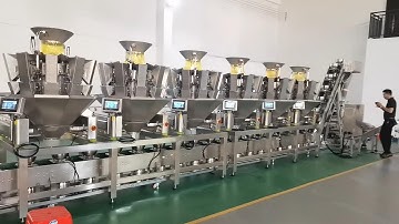 Mix Dry Fruit Packing Machine| Multihead Weigher | VFFS Bagger | Vertical Packing Machine
