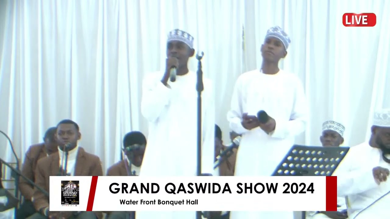 Juma saria na Ibrahim saria wakiimba qaswida yao (MOYO WANGU WAKUPENDA HABIBI)