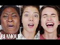 Women Get Bikini Waxes for the First Time, in Slow Motion | Glamour