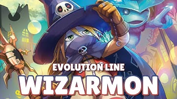 Wizarmon Evolution Line