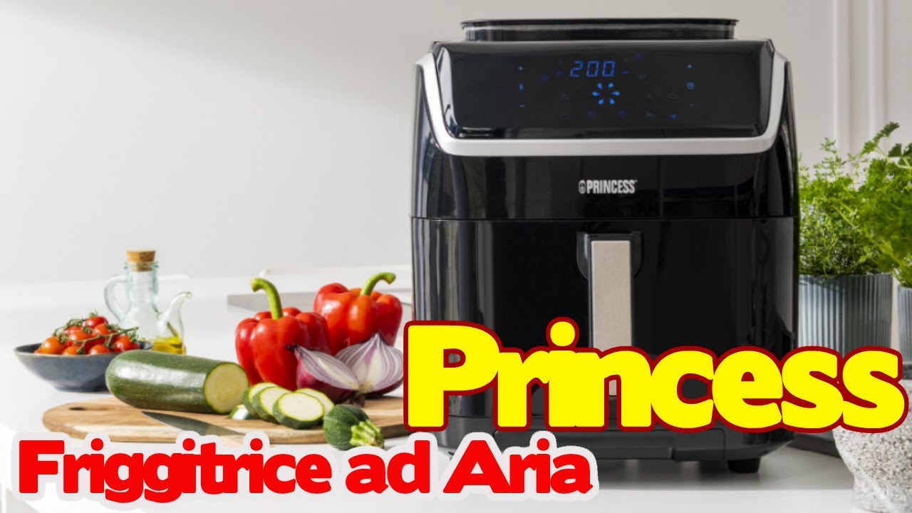 Princess Friggitrice ad Aria e Vapore Steam Airfryer Multifunzione