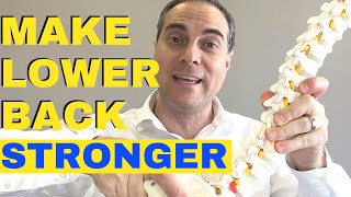 How To Make My Lower Back Stronger (2021) | L4 L5 Disc Bulge Herniated Disc | Dr Walter Salubro screenshot 3