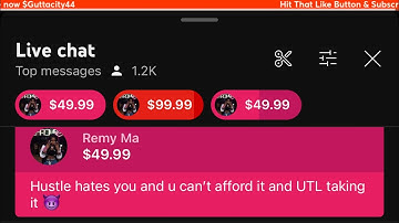 Remy Goes in on Debo. “Hustle hates you and you can’t afford the battle!”