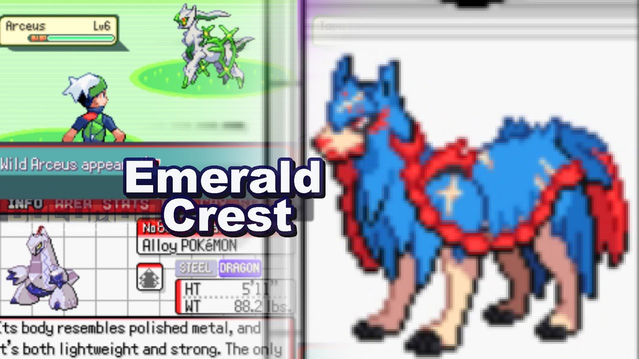 Pokemon Emerald Crest Cheats !! 