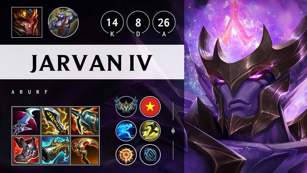 Jarvan IV ARURF - VN Challenger Patch 25.15