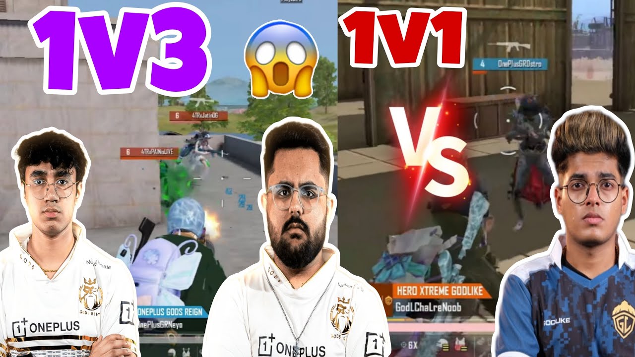 GDRDestro Vs GodLJonathan 1v1 🔥 Neyoo 1v3  😱  Destro Back In Form