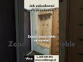 Jak zabudować mały przedpokój? Meble na wymiar | Szafa i siedzisko w jednym | Vega Gdańsk  #mebel