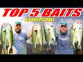 Top 5 Baits To Catch BIG BASS In August