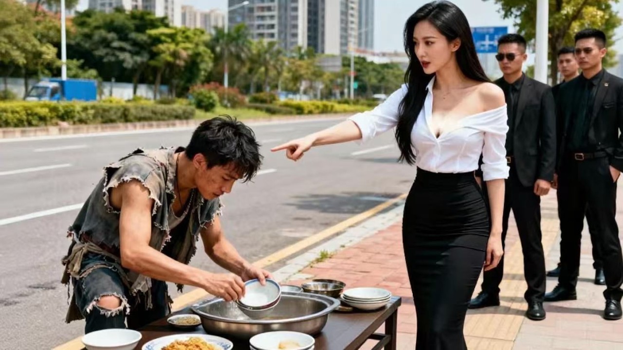 只有美女總裁願意嫁給人人嫌棄的洗碗工傻子，怎料他竟是失憶的戰神，恢復記憶後幫助美女總裁成為世界首富！#短劇  #總裁灰姑娘 #窮小子逆襲#爆燃短劇KingDrama