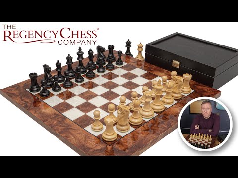 The Manopoulos Medieval Knights Luxury Chess Set with Wooden Case