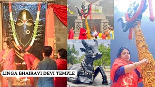 Garbhagriha Of Linga Bhairavi Devi Temple Complete Tour || Navratri Puja || Sadhguru's Isha Ashram