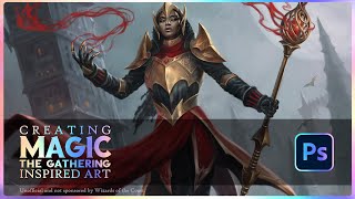 Magic : The Gathering Inspired Art 01 - Timelapse