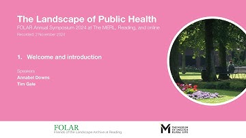 The Landscape of Public Health - FOLAR Symposium 2024